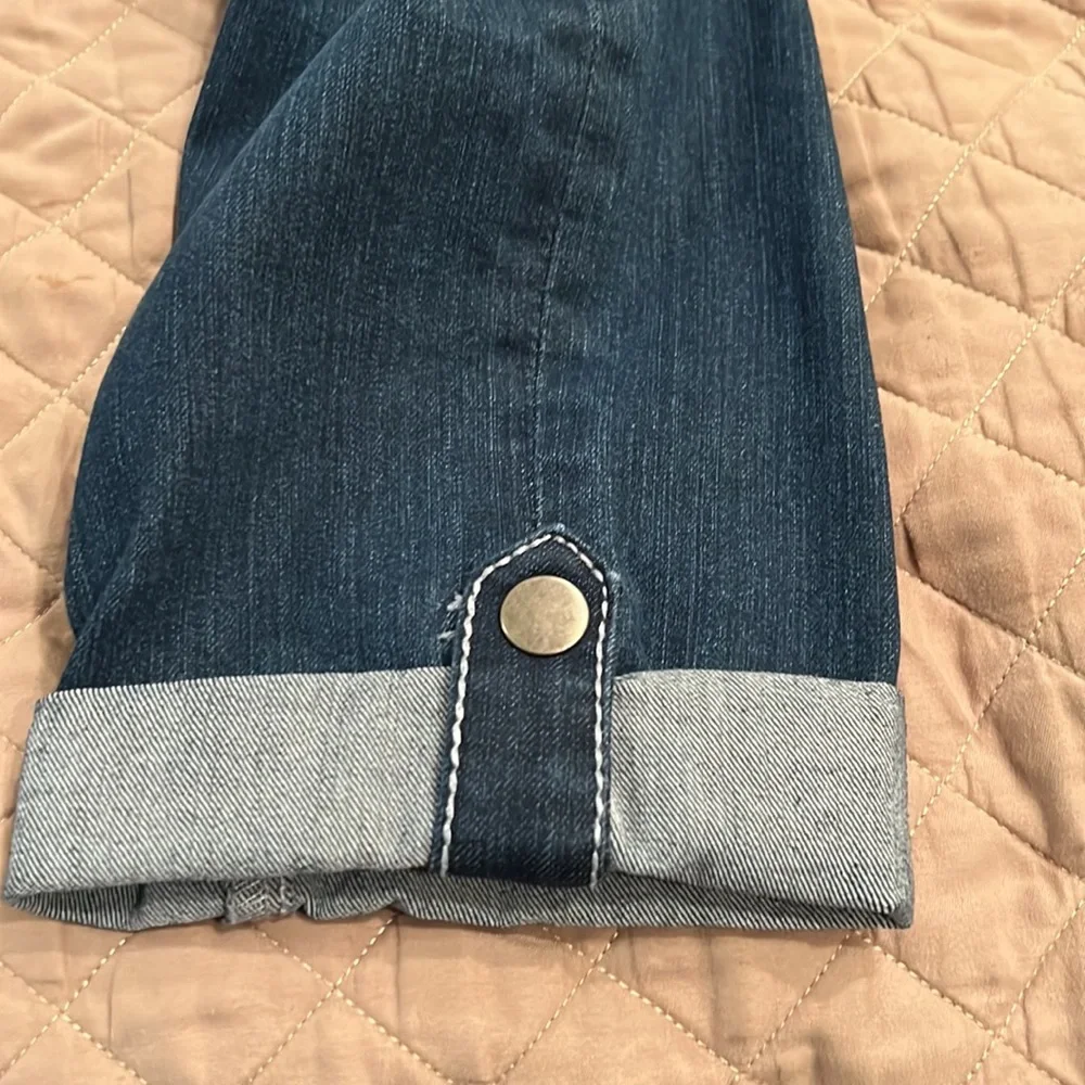 Seven7 Capri length jeans with cargo pockets - Picture 3 of 8